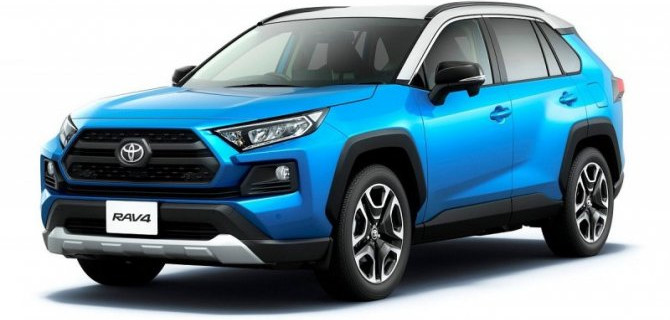 Обновлена японская версия Toyota RAV4