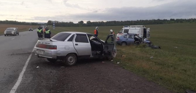 Супруги погибли в ДТП в Башкирии