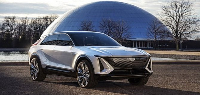 Представлен электрокроссовер Cadillac Lyriq