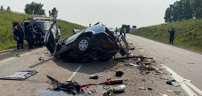 Четыре человека погибли в ДТП в Красноярском крае