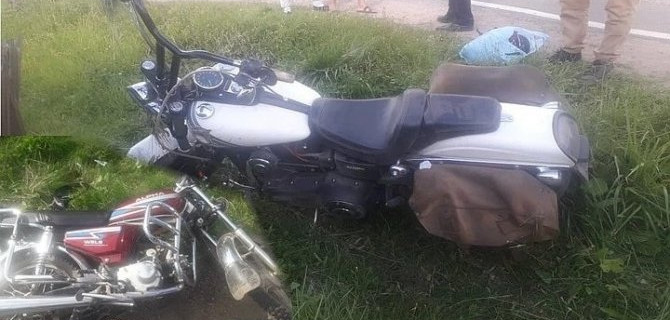 В ДТП с мотоциклом и мопедом в Тверской области пострадали три человека