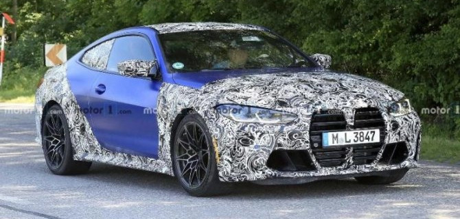 Обновлённое купе BMW M4 завершает испытания