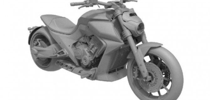 Китайцы запатентовали клон Ducati Diavel