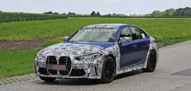 Новый BMW M3 постепенно лишается камуфляжа