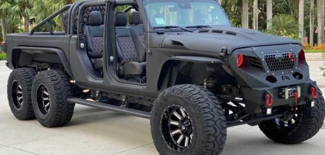 Jeep Gladiator стал «многоножкой»