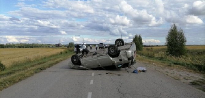 Женщина погибла при опрокидывании ВАЗа в Кораблинском районе Рязанской области