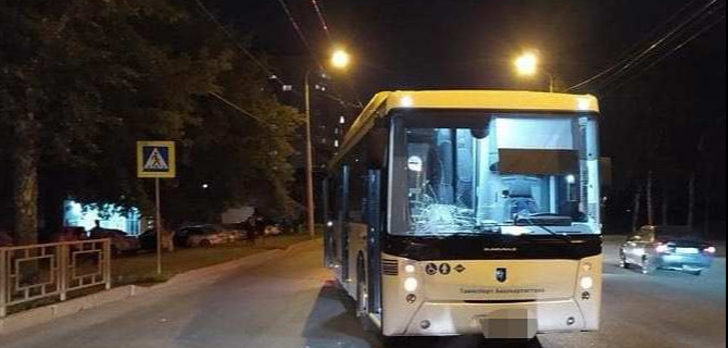 Женщина погибла после наезда автобуса в Уфе