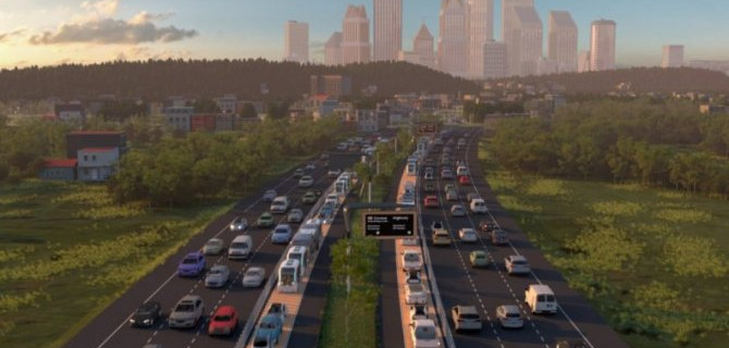 Выделенные дороги для беспилотников могут заменить железные дороги между городами