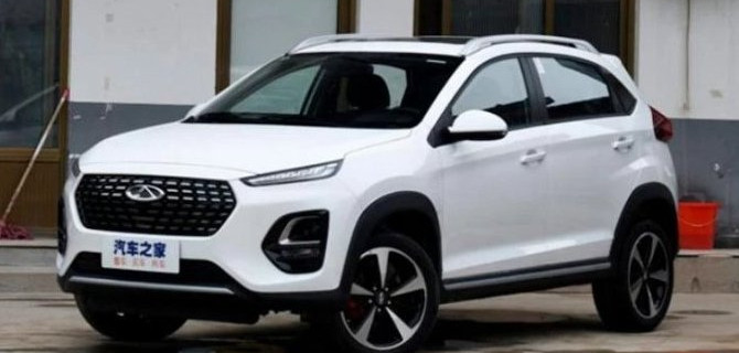 Chery Tiggo 2 Pro лишился камуфляжа