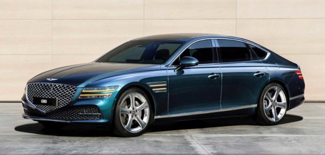 В России сертифицирован новый седан Genesis G80