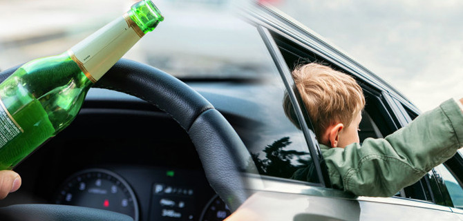 В России предлагают ужесточить наказание пьяных водителей, особенно в случае, если они перевозят детей