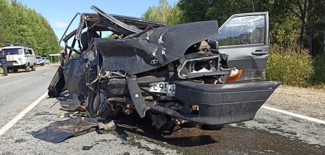 В ДТП в Юрьянском районе Кировской области погиб человек