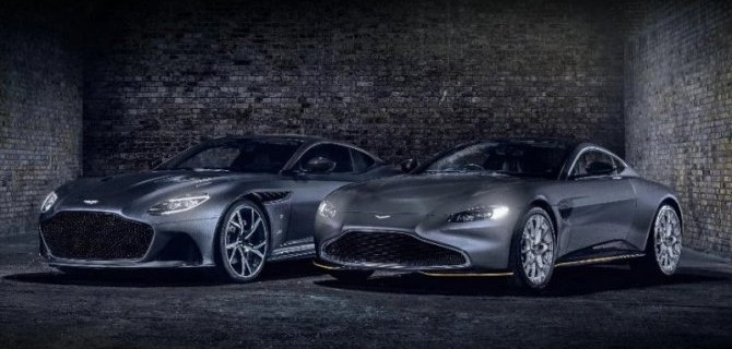 Aston Martin представил «джеймсбондовские» версии двух своих моделей