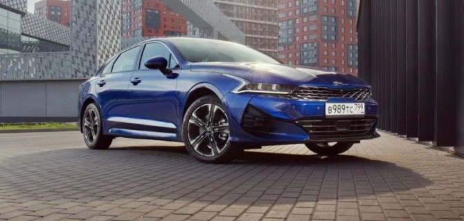 Известны рублёвые цены на KIA K5 