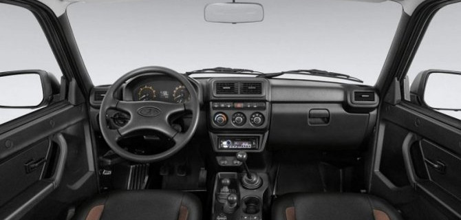 «АвтоВАЗ» запатентовал очередную деталь салона Lada 4×4
