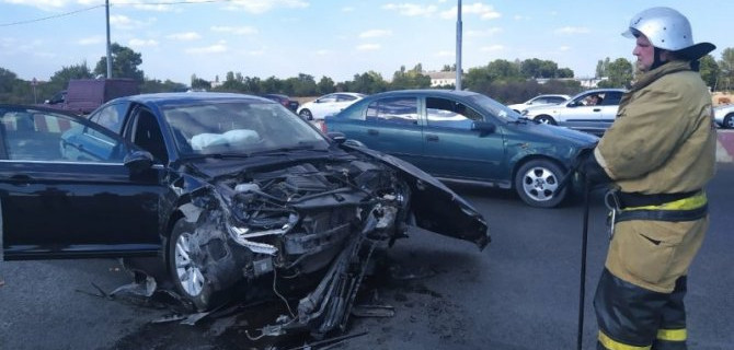 Четыре человека пострадали в ДТП под Симферополем