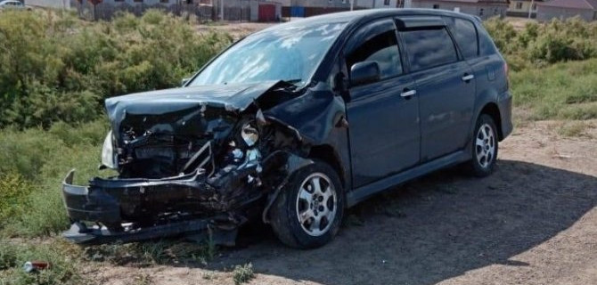 Два человека пострадали в ДТП с возгоранием под Астраханью