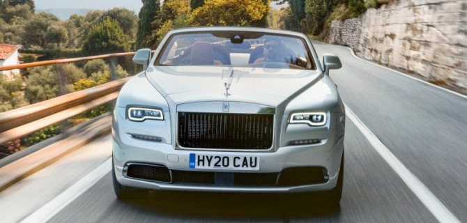 Представлен кабриолет Rolls-Royce Dawn в исполнении Silver Bullet