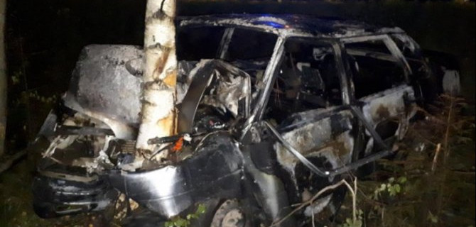 Под Костромой ВАЗ врезался в дерево – водитель погиб