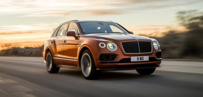 В России вновь отзывают Bentley Bentayga