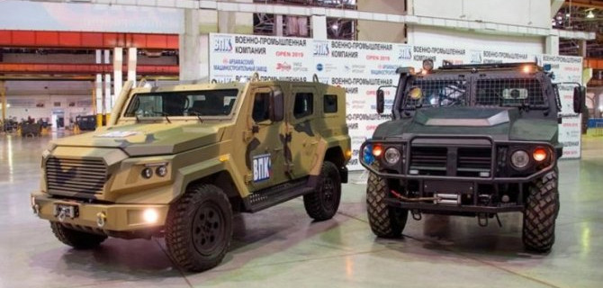 В России создан новый бронеавтомобиль-амфибия