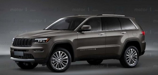 Появились изображения нового Jeep Grand Cherokee