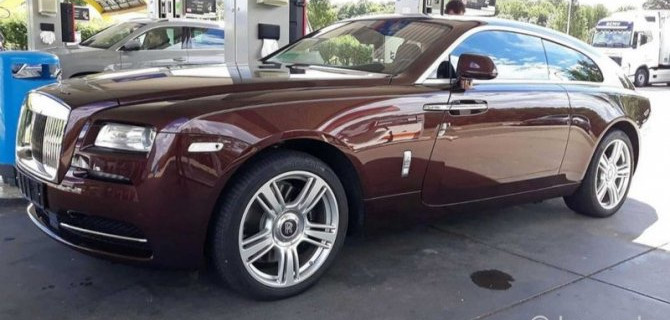 В Великобритании замечен универсал Rolls-Royce Wraith