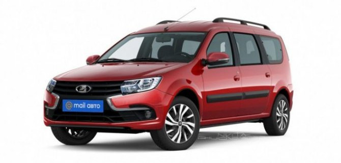 Появились новые снимки Lada Largus FL