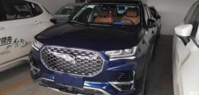 Появились снимки обновлённого Chery Tiggo 8