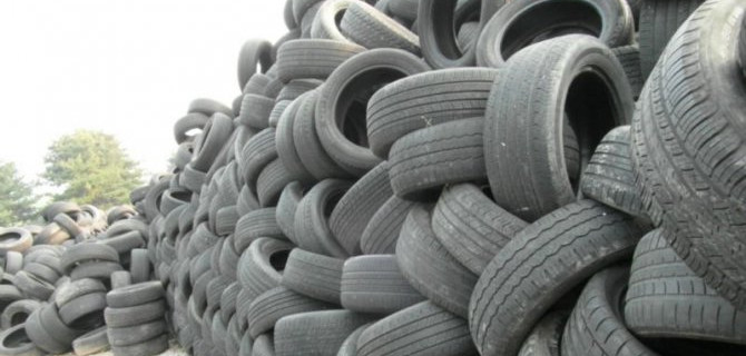 Фирма Nokian Tyres утилизирует старые шины в России