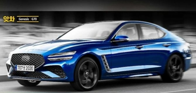 Обновлённый седан Genesis G70: что будет под капотом?