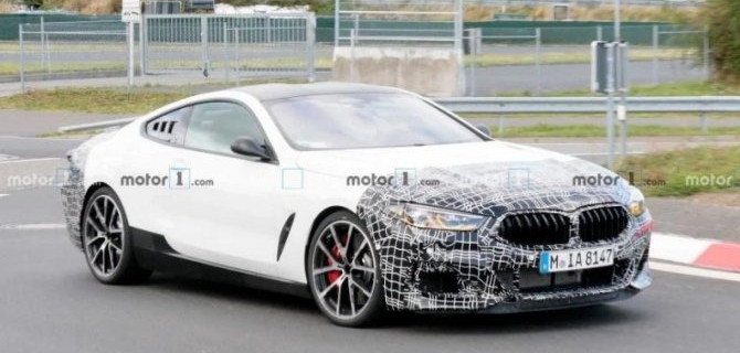 Новое купе BMW M8: завеса тайны приоткрыта