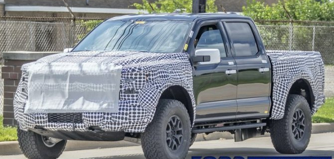 В США испытывается новый Ford F-150 Raptor