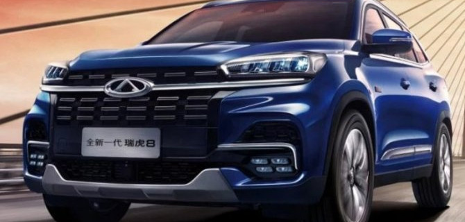 Chery Tiggo 8 получил новую компоновку салона