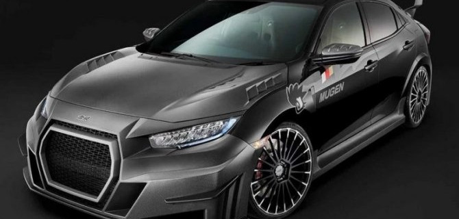 Хэтчбек Honda Civic Type R получил эксклюзивный обвес