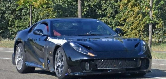 Начались испытания нового Ferrari 812