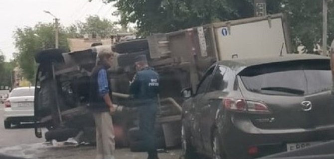 В ДТП в Астрахани пострадали пять человек