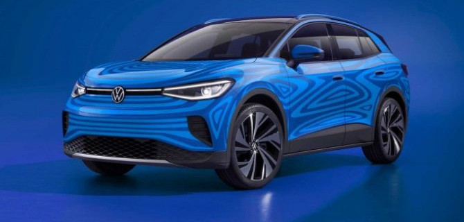 Рассекречен салон электромобиля Volkswagen ID.4