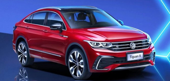 В интернете появились фотографии Volkswagen Tiguan X