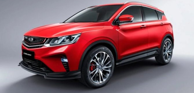 Выросли рублёвые цены на Geely Coolray