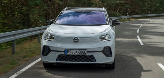 Появились «живые» снимки электромобиля Volkswagen ID.4