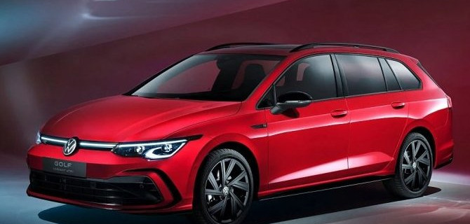 Представлены обновлённые универсалы Volkswagen Golf