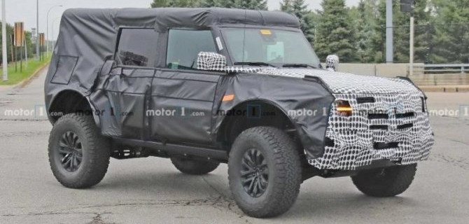Начаты испытания Ford Bronco Raptor