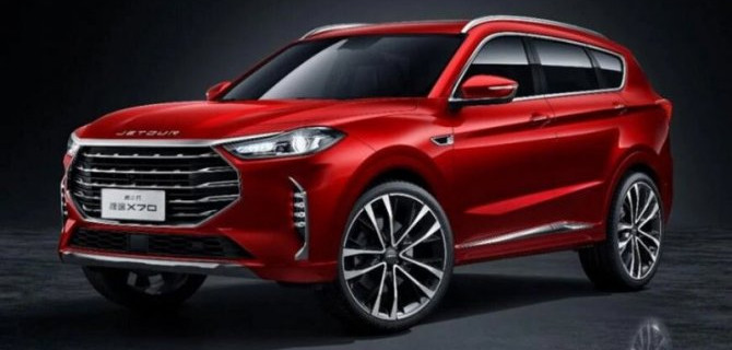 В Китае представлен новый кроссовер от Jetour