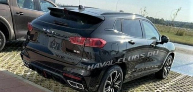 В России замечен премиальный кроссовер WEY VV7