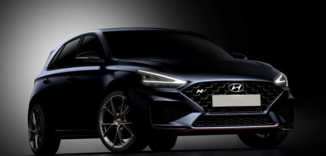 Опубликованы первые изображения обновлённого Hyundai i30 N