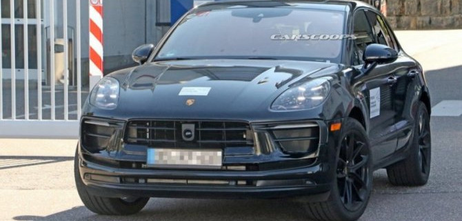 Опубликованы снимки обновлённого Porsche Macan