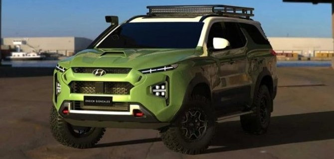 Hyundai готовит рамный внедорожник 