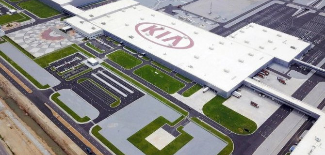 Фирма KIA остановила два своих завода