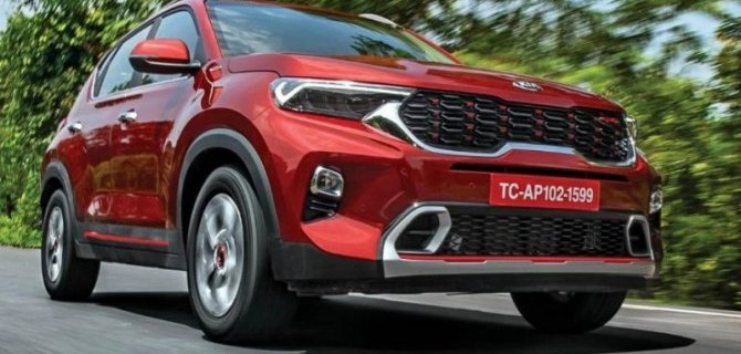 Начались продажи кроссовера KIA Sonet 